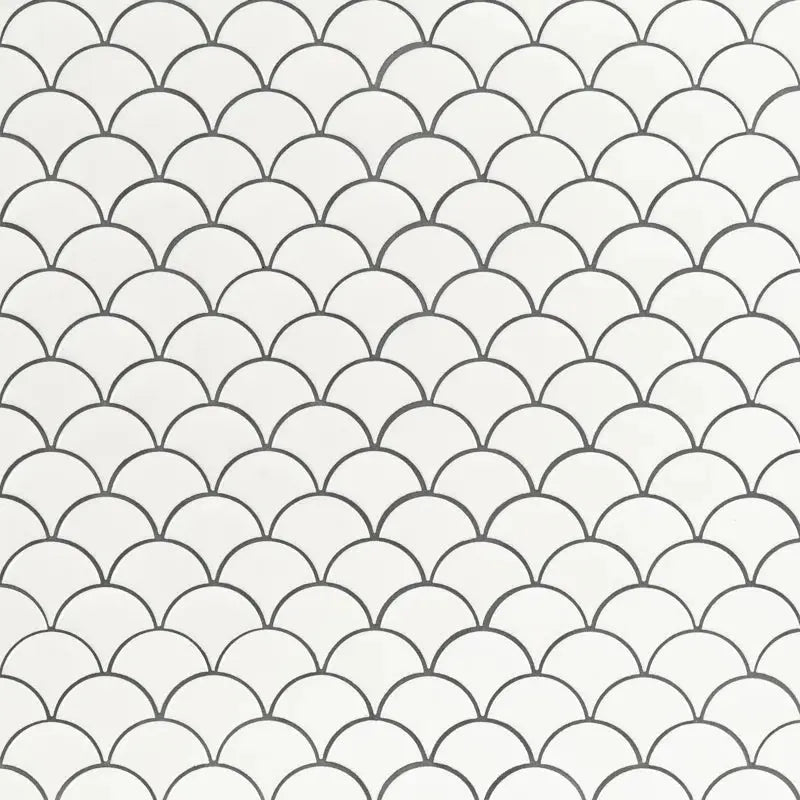 Domino White 9.96 X 13.11 Porcelain Mosaic Tile