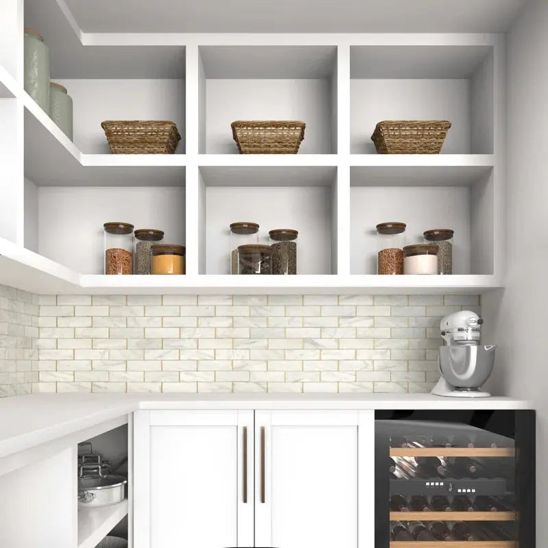Random Sized Natural Stone Mosaic Wall Tile