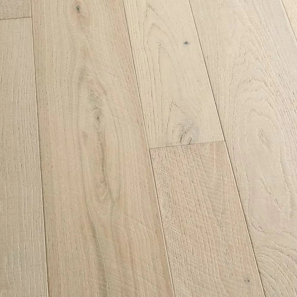 Seacliff French Oak 3/8 In. T X 4 & 6 In. W Click Lock Distressed Engineered Hardwood Flooring (19.8 Sq. Ft./Case)