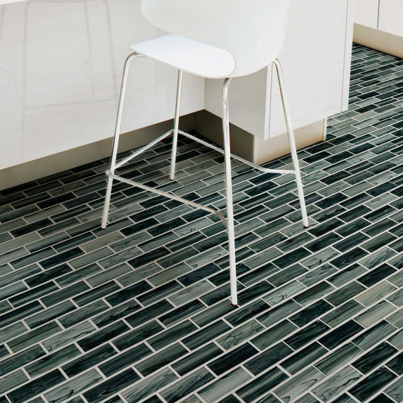 Ombre 2" X 6" Glass Mosaic Wall Tile