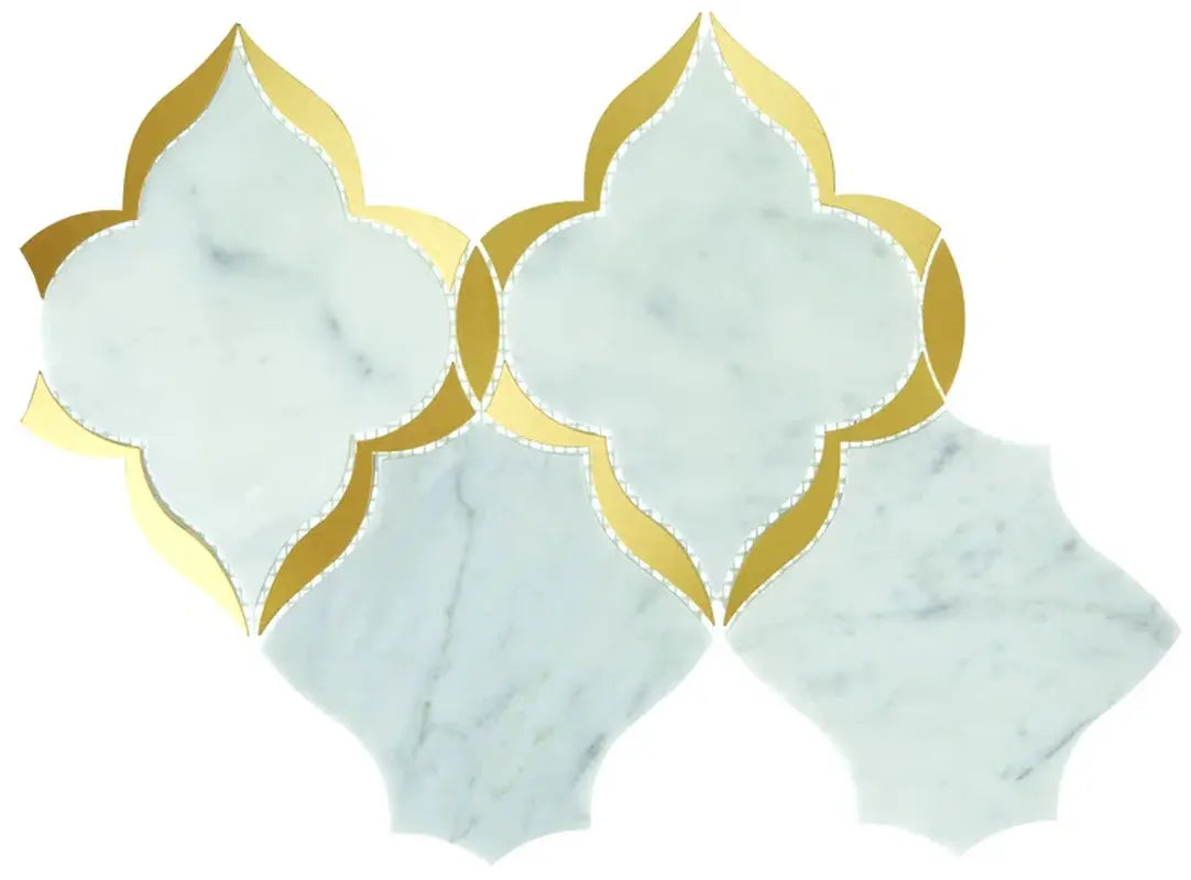 Natural Stone Arabesque Mosaic Tile