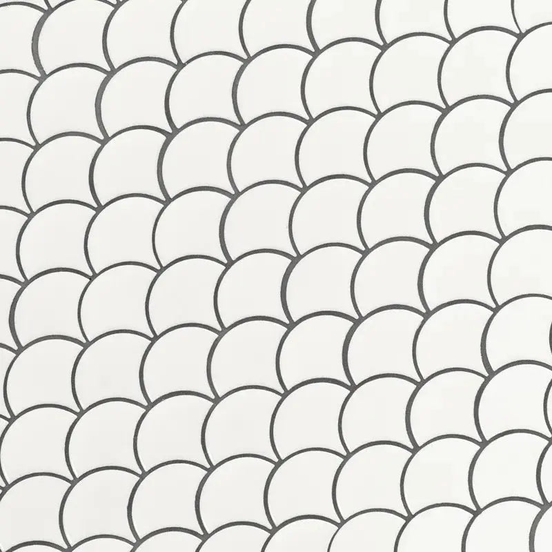 Domino White 9.96 X 13.11 Porcelain Mosaic Tile