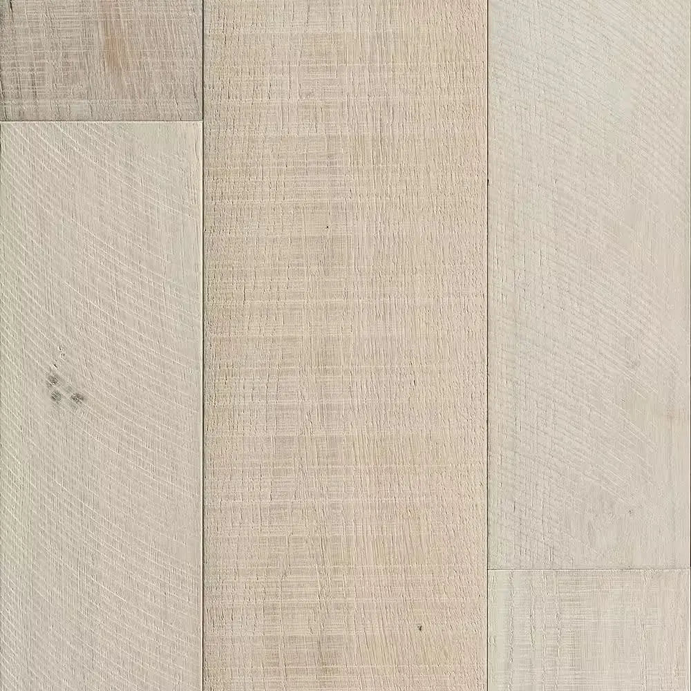 Lombard French Oak 3/8 In. T X 4 and 6 In. W Click Lock Distressed Engineered Hardwood Flooring (19.8 Sq.Ft./Case) CXS