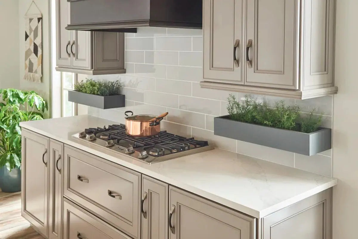 Gray Glossy 4" X 16" Ceramic Wall Tile