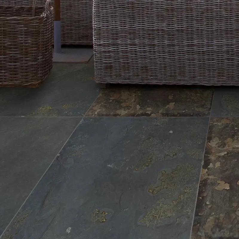 Gauged 12" X 24" Slate Field Tile