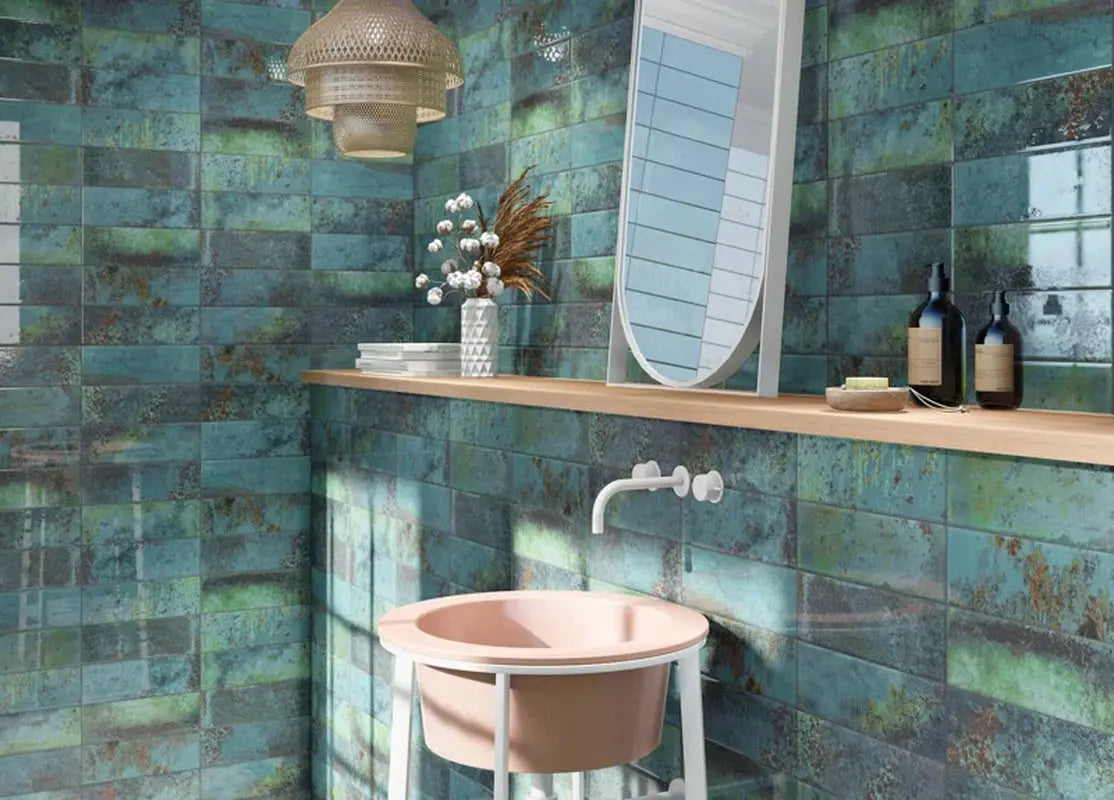 Marza 4" X 12" Glossy Ceramic Subway Wall Tile