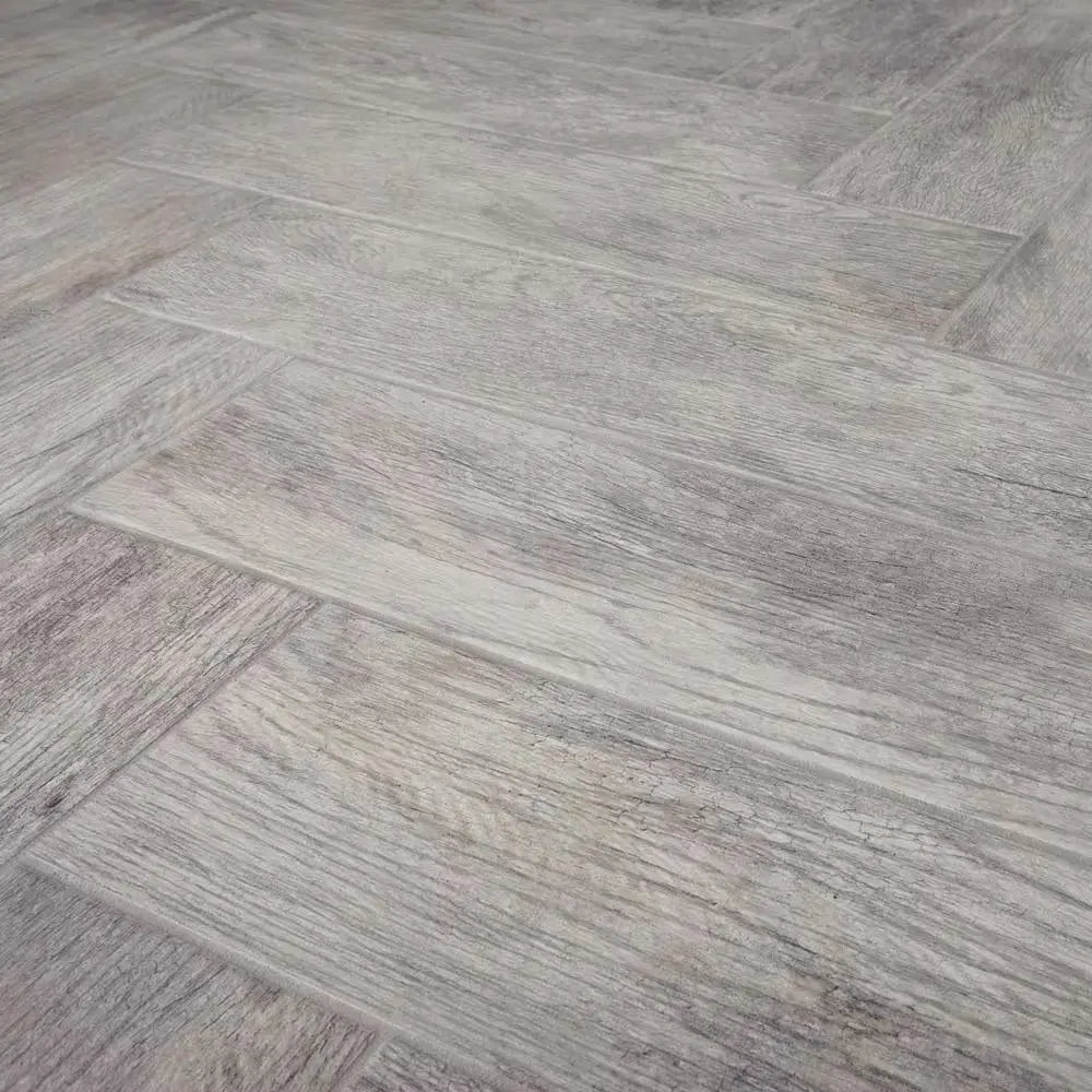 Montagna Dapple Gray 6 In. X 24 In. Glazed Porcelain Floor and Wall Tile (0.968 Sq. Ft./Each)