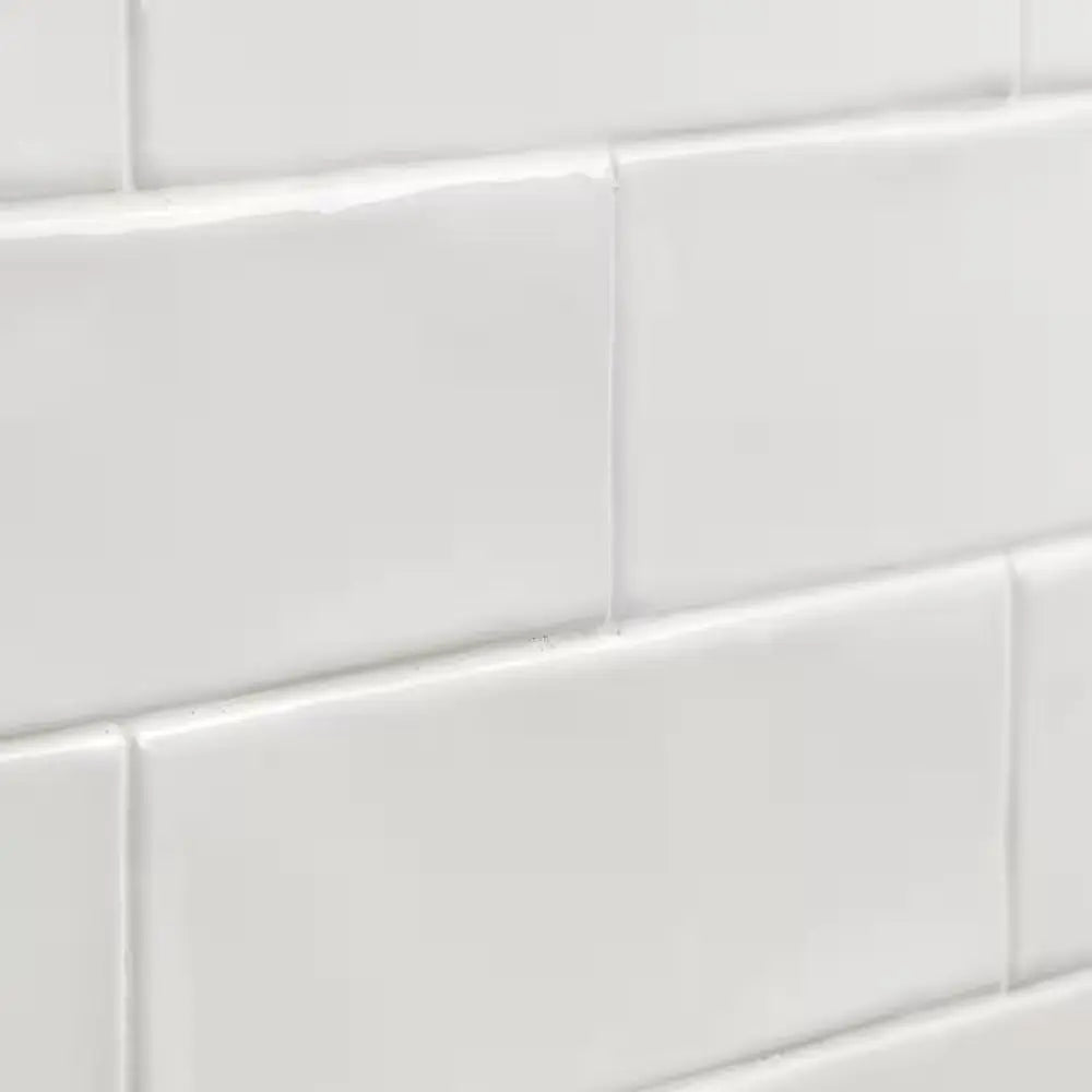 Birmingham Bianco 3 In. X 12 In. 8Mm Polished Ceramic Subway Tile (5.38 Sq. Ft. / Box)