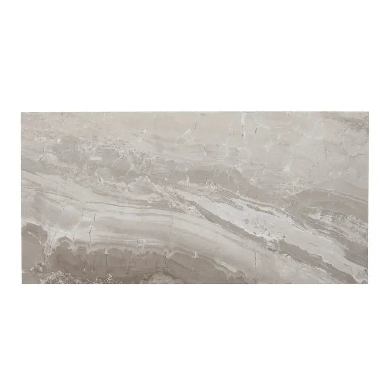 Famed 12" X 24" Porcelain Marble Look Wall & Floor Tile