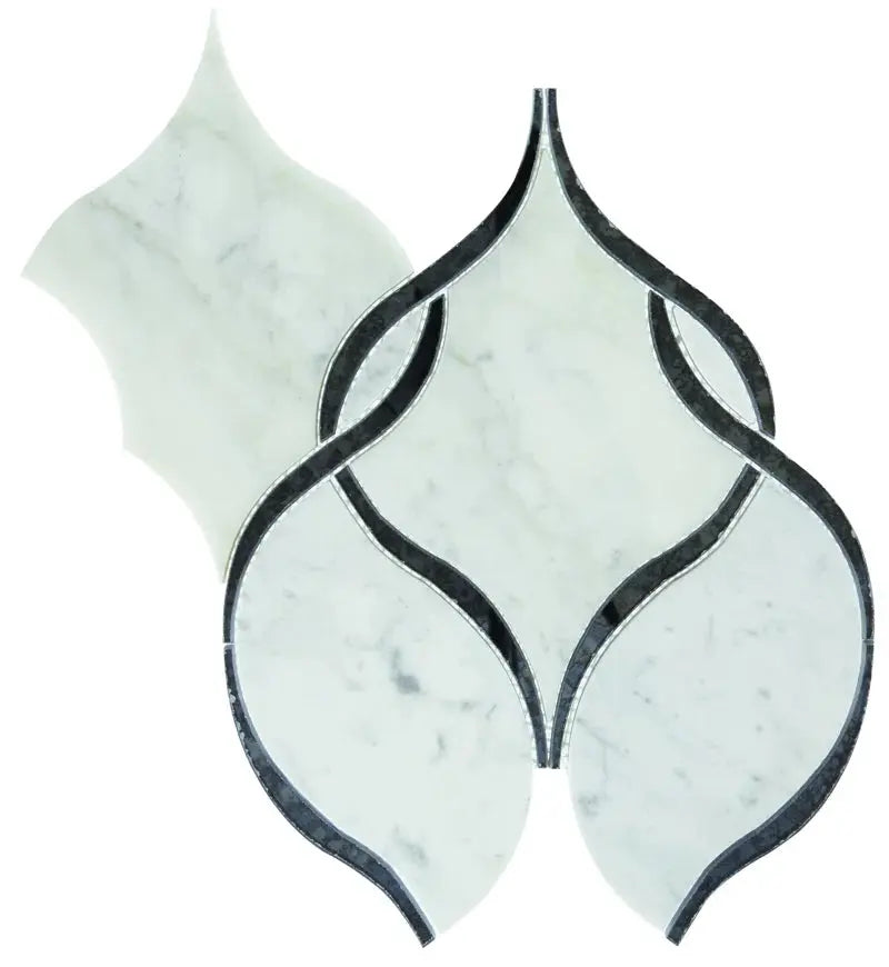 Lavaliere Carrara Natural Stone Mosaic Wall Tile