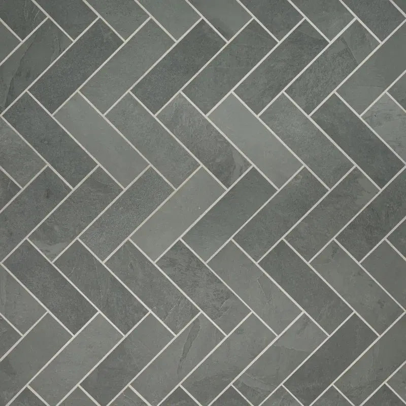 Montauk 4" X 12" Gauged Slate Subway Floor and Wall Tile