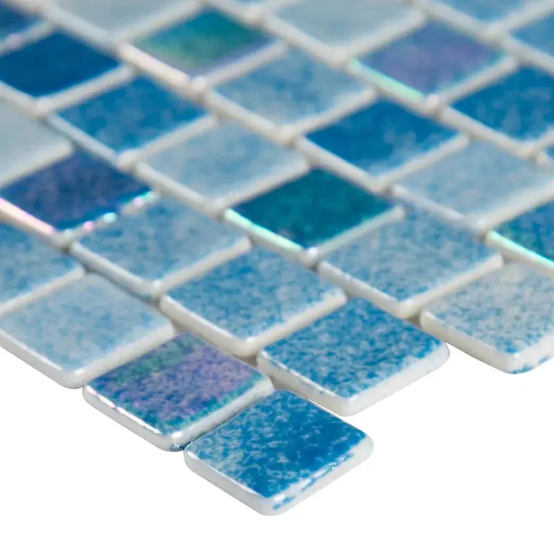Caribbean Reef 1" X 1" Glass Tile
