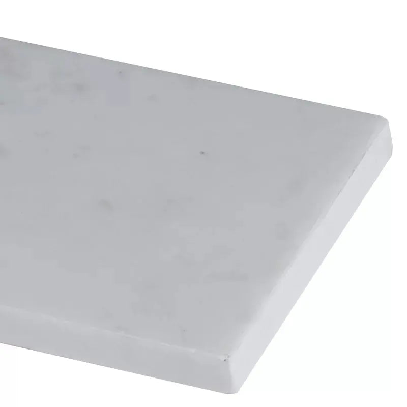 Carrara White 3" X 6" Polished Marble Subway Tile