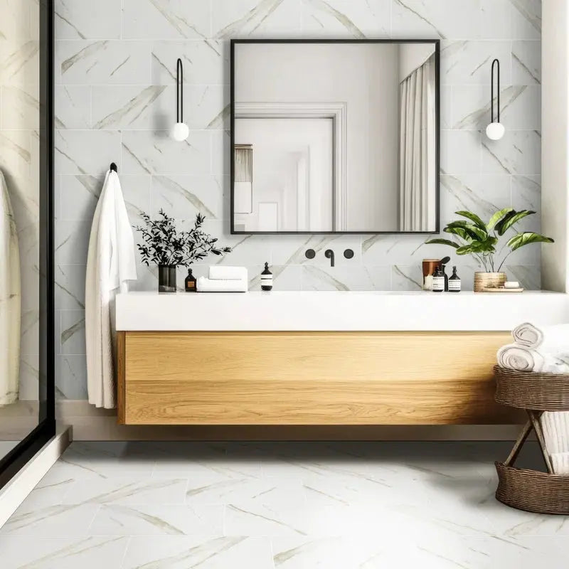 Calacatta 12" X 24" Porcelain Field Tile