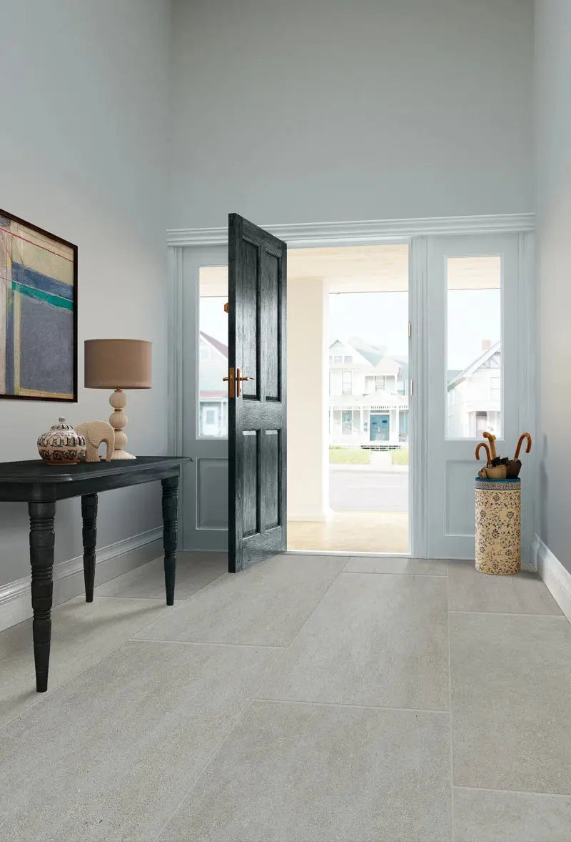 Haut Monde 24" X 48" Porcelain Concrete Look Floor Use Tile