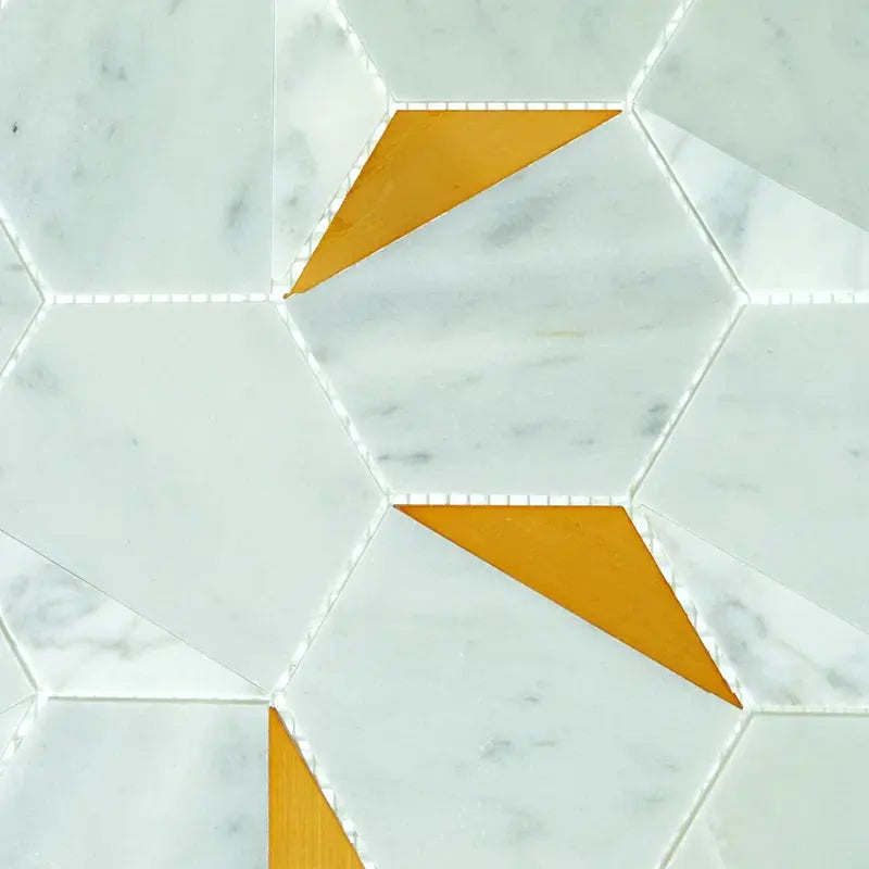 Random Sized Natural Stone Mosaic Wall Tile