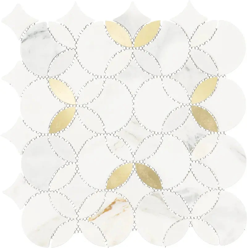 Lavaliere Calacatta Natural Stone Mosaic Wall Tile