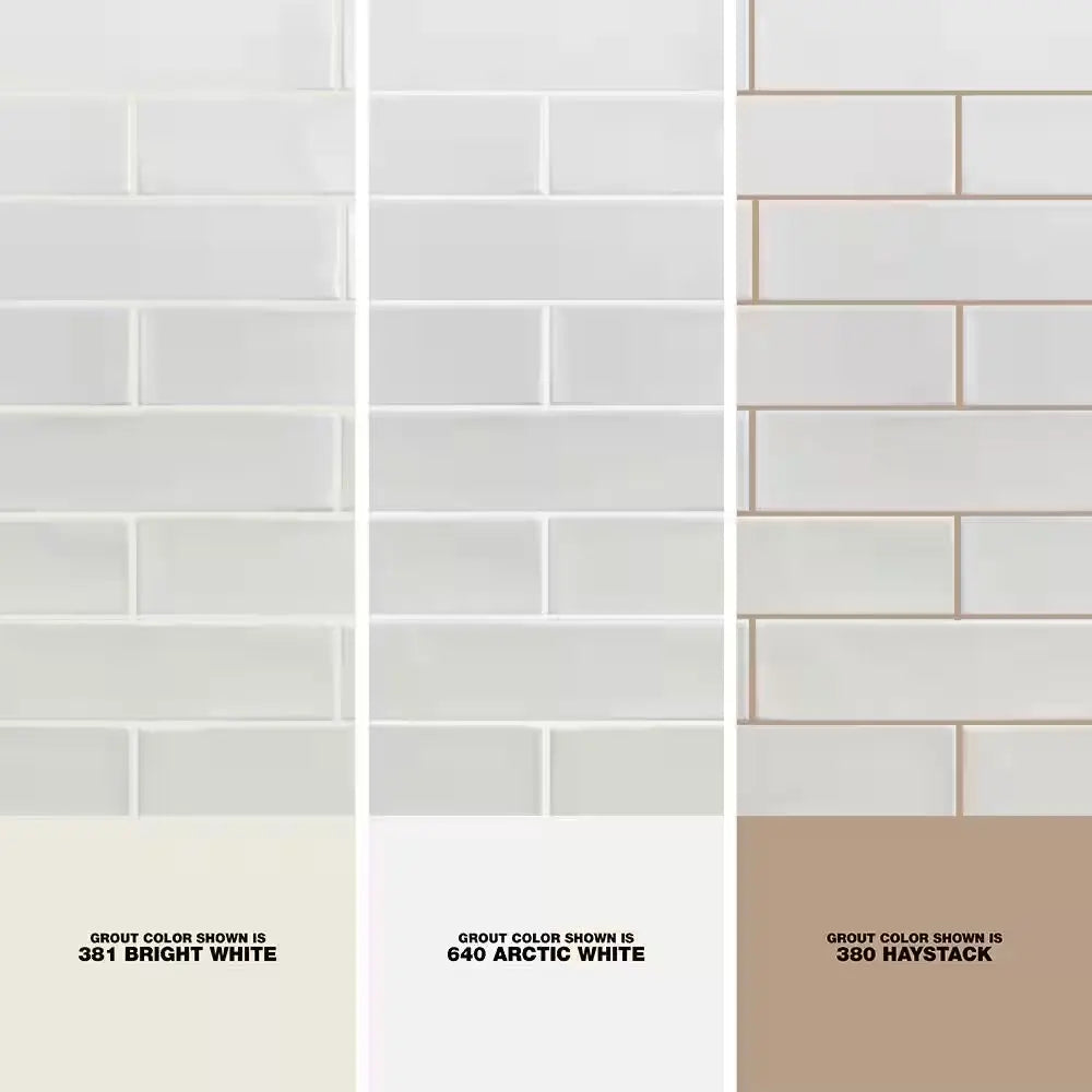 Birmingham Bianco 3 In. X 12 In. 8Mm Polished Ceramic Subway Tile (5.38 Sq. Ft. / Box)