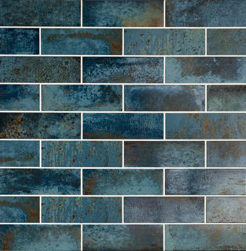 Marza 4" X 12" Glossy Ceramic Subway Wall Tile