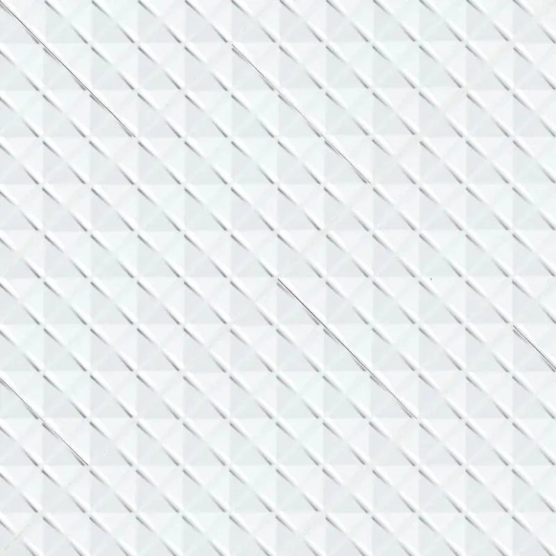 Dymo Chex White 12" X 24" Glossy Ceramic Wall Tile