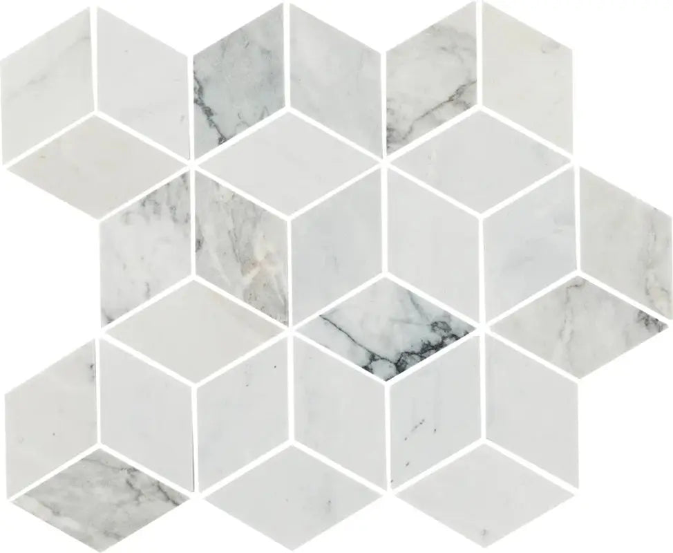Raine 14" X 11" Natural Stone Honey Comb Mosaic Wall Tile