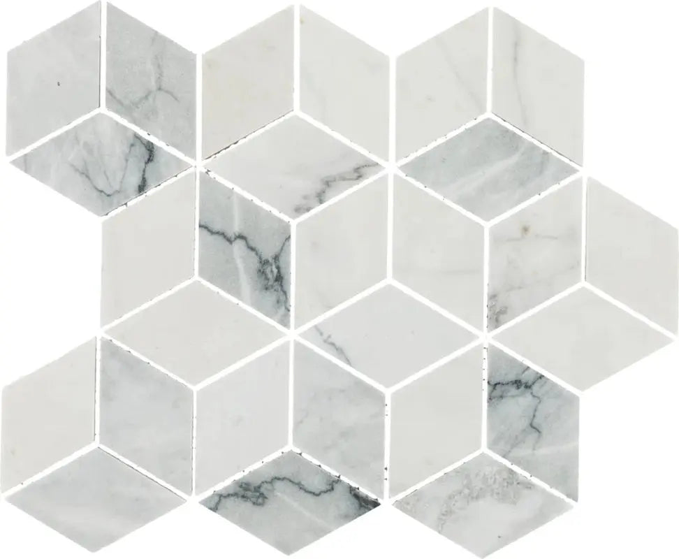 Raine 14" X 11" Natural Stone Honey Comb Mosaic Wall Tile