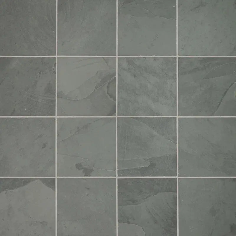 Montauk 12" X 12" Gauged Slate Floor and Wall Tile