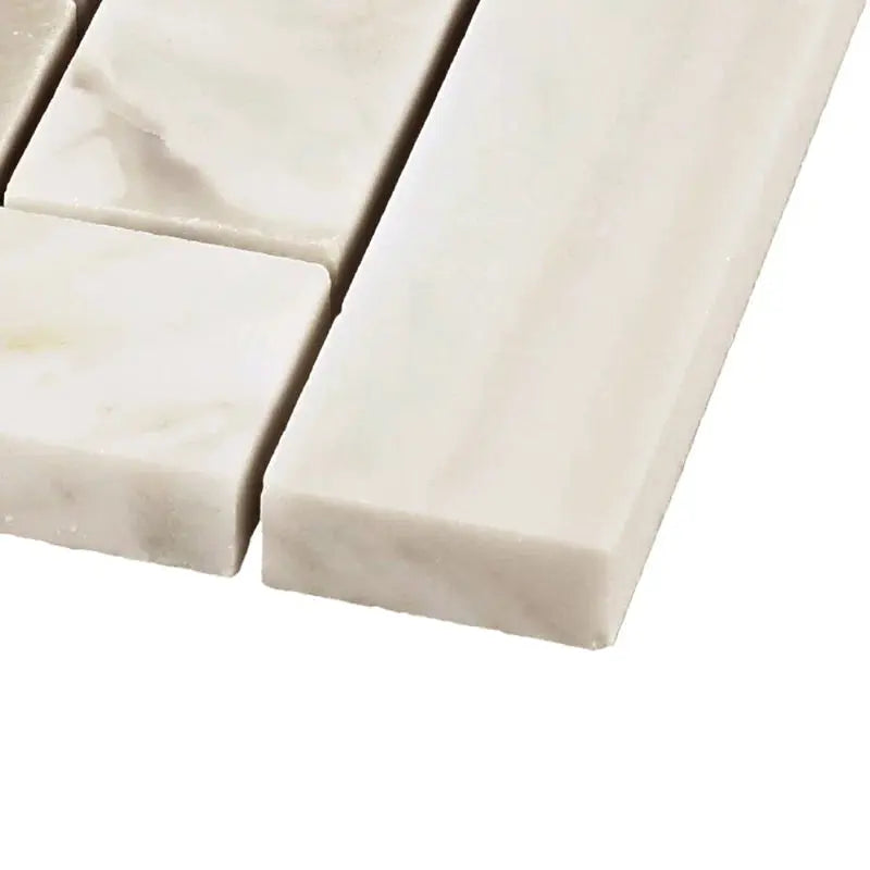 Raine 12" X 12" Natural Stone Chevron Wall Tile