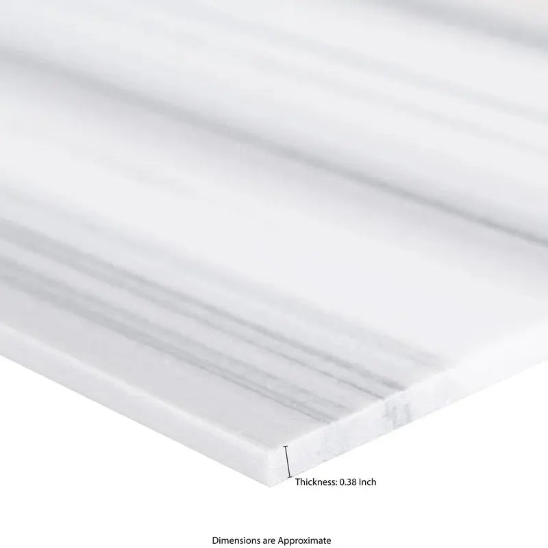 Marmara 12" X 24" Marble Stone Look Wall & Floor Tile