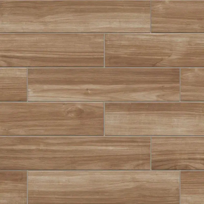 Havenwood 8" X 36" Matte Porcelain Wood Look Floor & Wall Tile