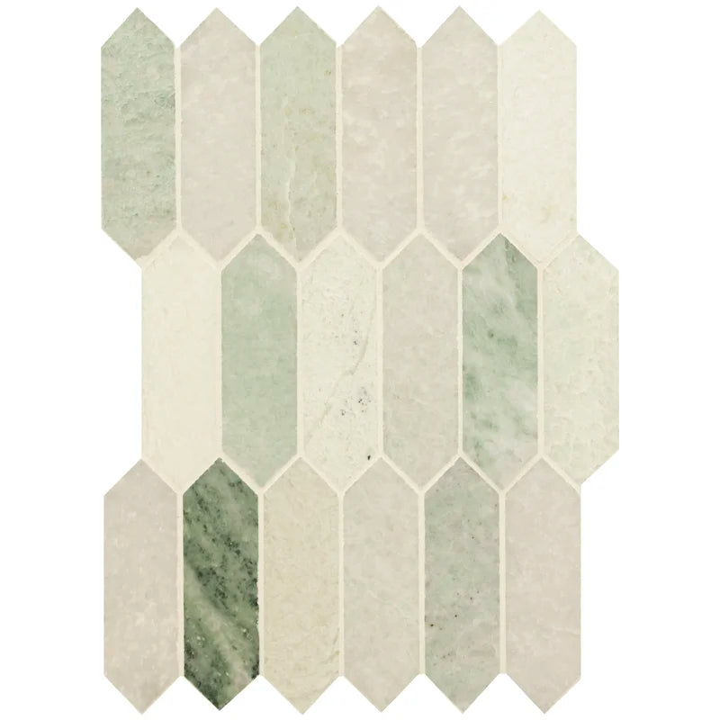 Picket 10" X 14" Mosaic Wall & Floor Tile