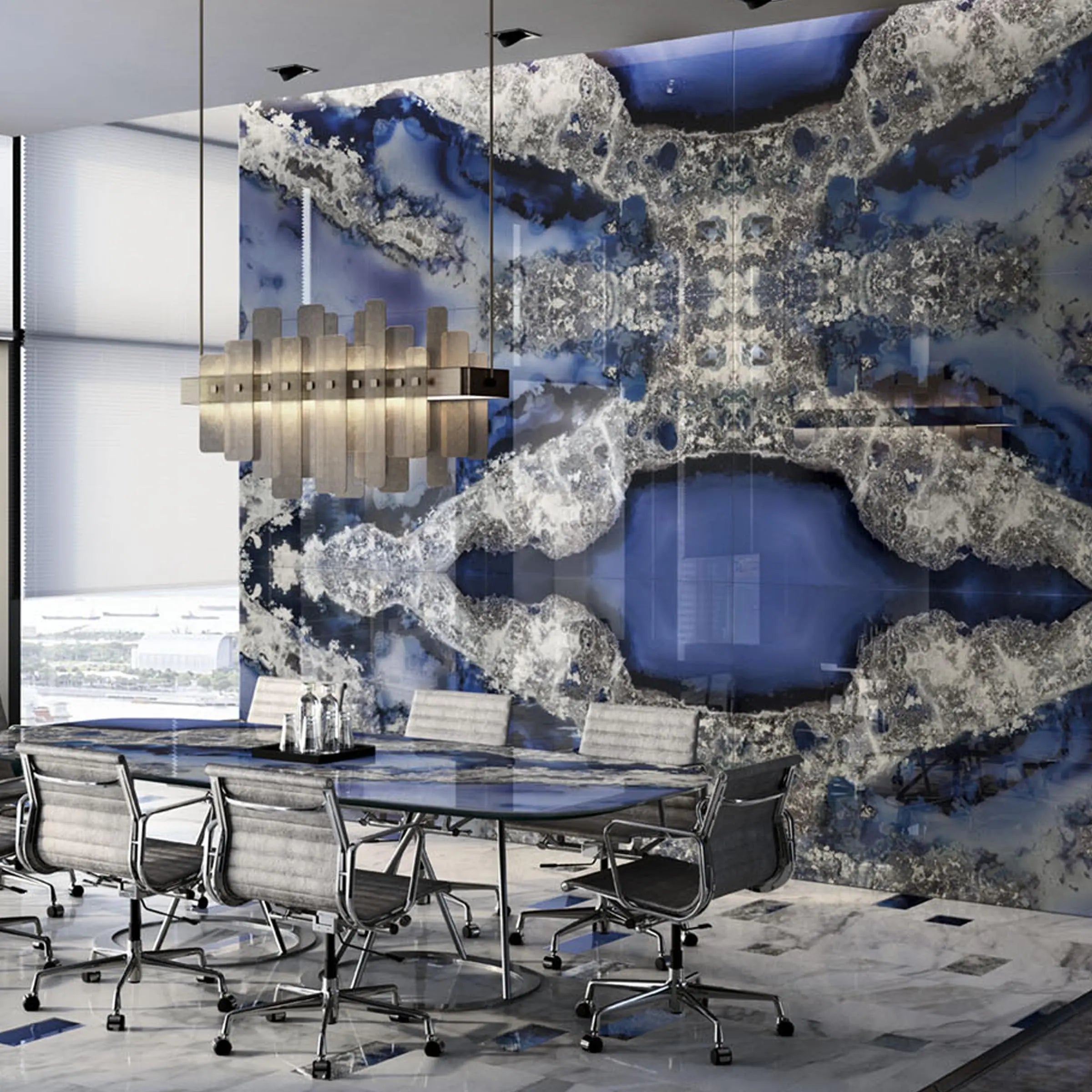 Galaxy Gem Glass Slab