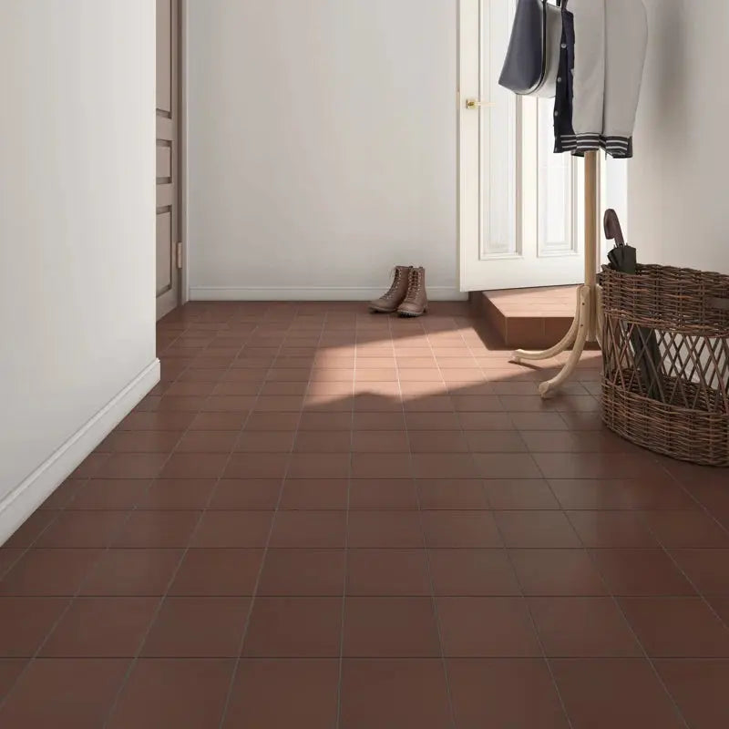 Quarry Textures 6" X 6" Floor Tile in Abrasive Diablo Red (11.0 SQFT per Carton)