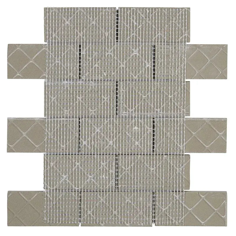 Florentine 2" X 4" Mosaic Tile in Nociolla