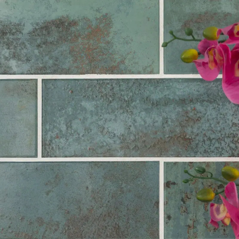Marza 4" X 12" Glossy Ceramic Subway Wall Tile