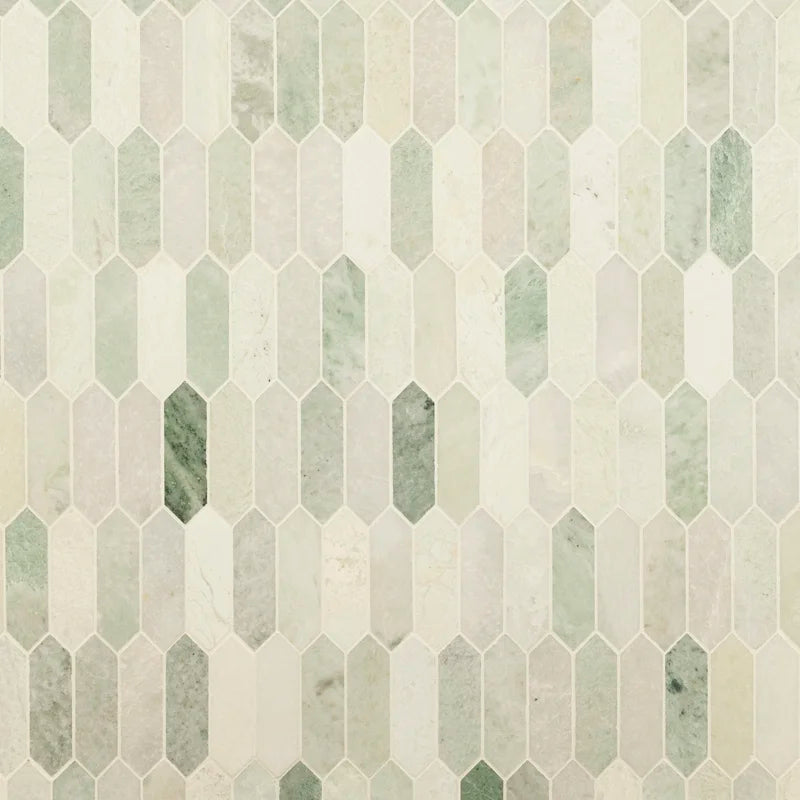 Picket 10" X 14" Mosaic Wall & Floor Tile