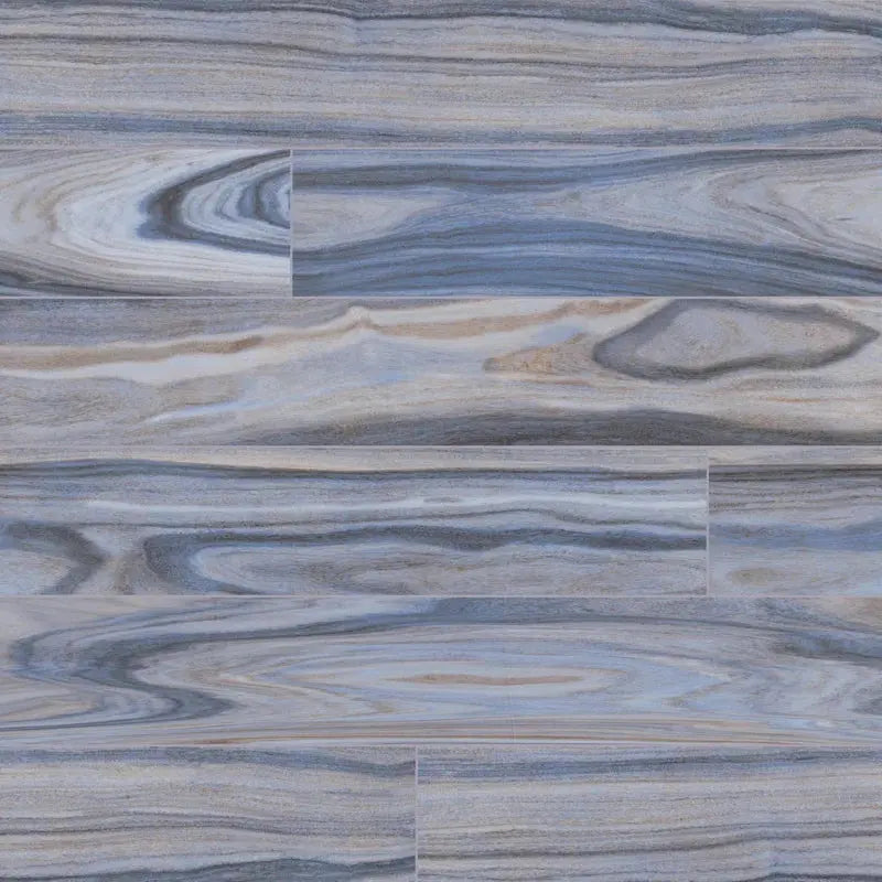 Dellano 8" X 48" Polished Porcelain Wood Look Floor & Wall Tile