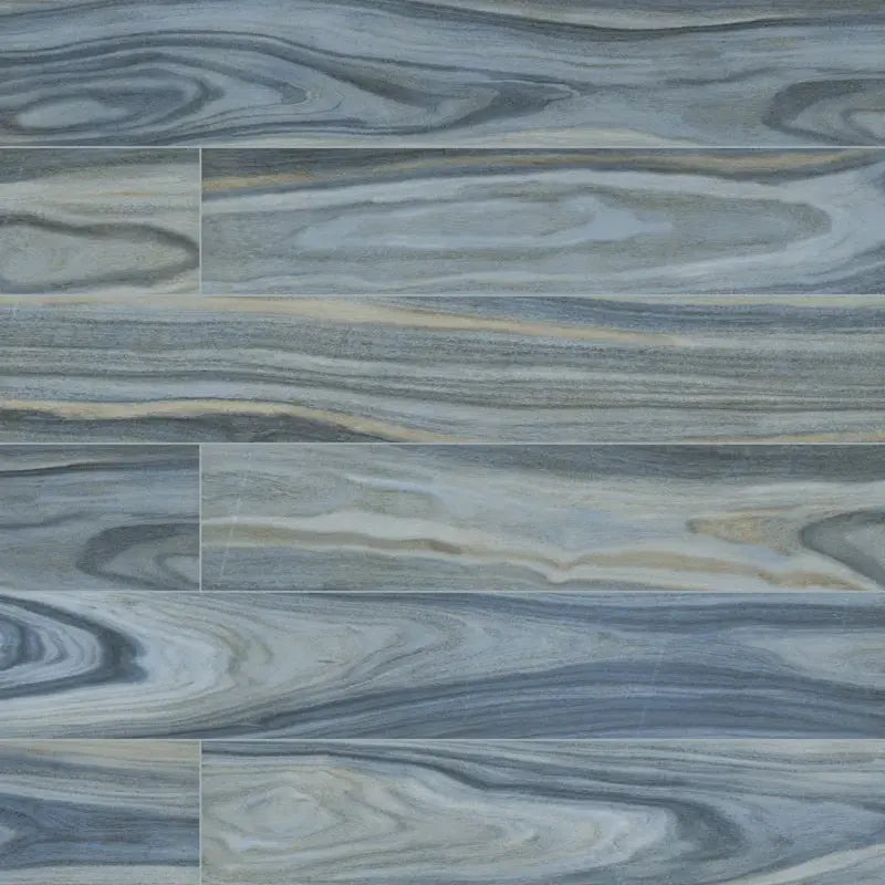 Dellano 8" X 48" Polished Porcelain Wood Look Floor & Wall Tile