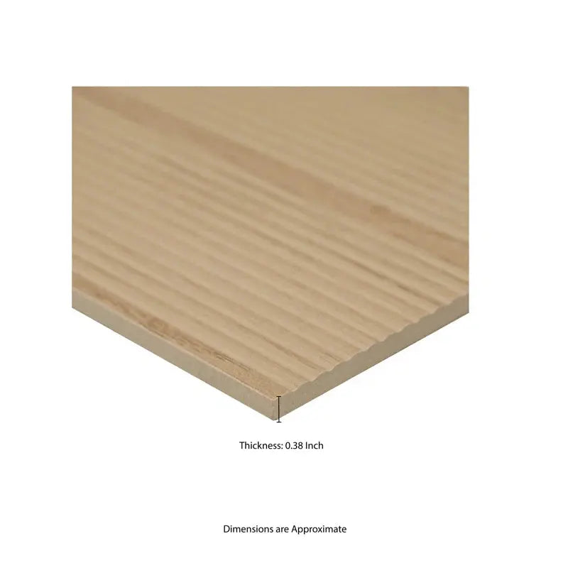 Elemental Deck 8" X 47" Matte Porcelain Wood Look Floor and Wall Tile