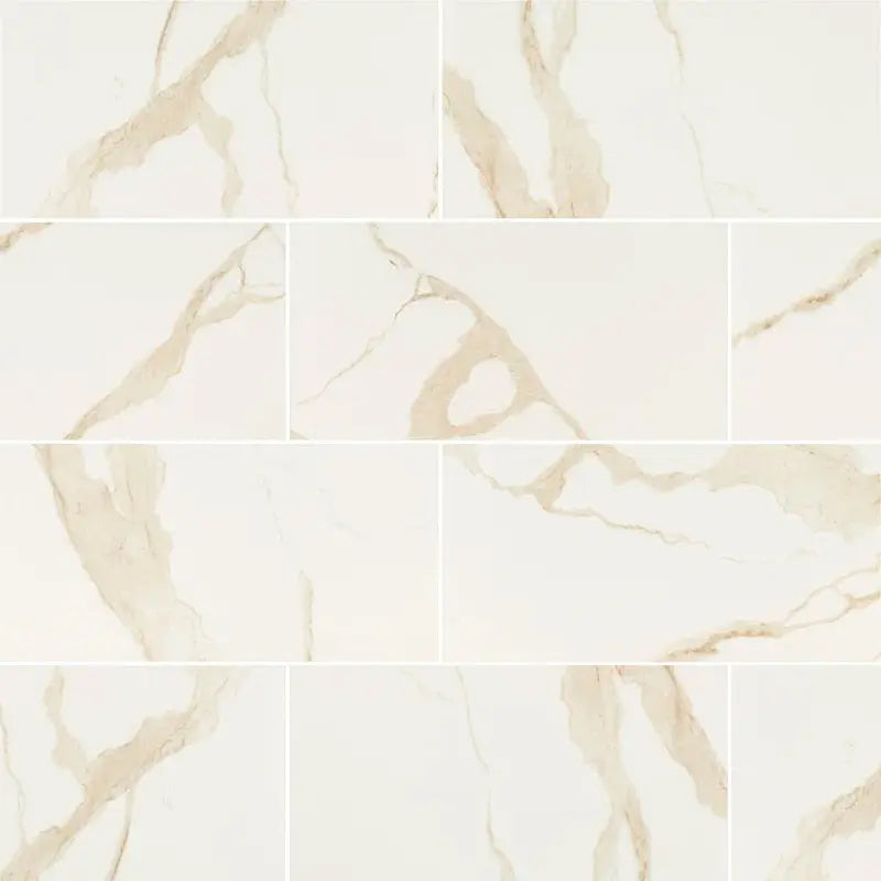 Eden Calacatta 12" X 24" Floor and Wall Tile