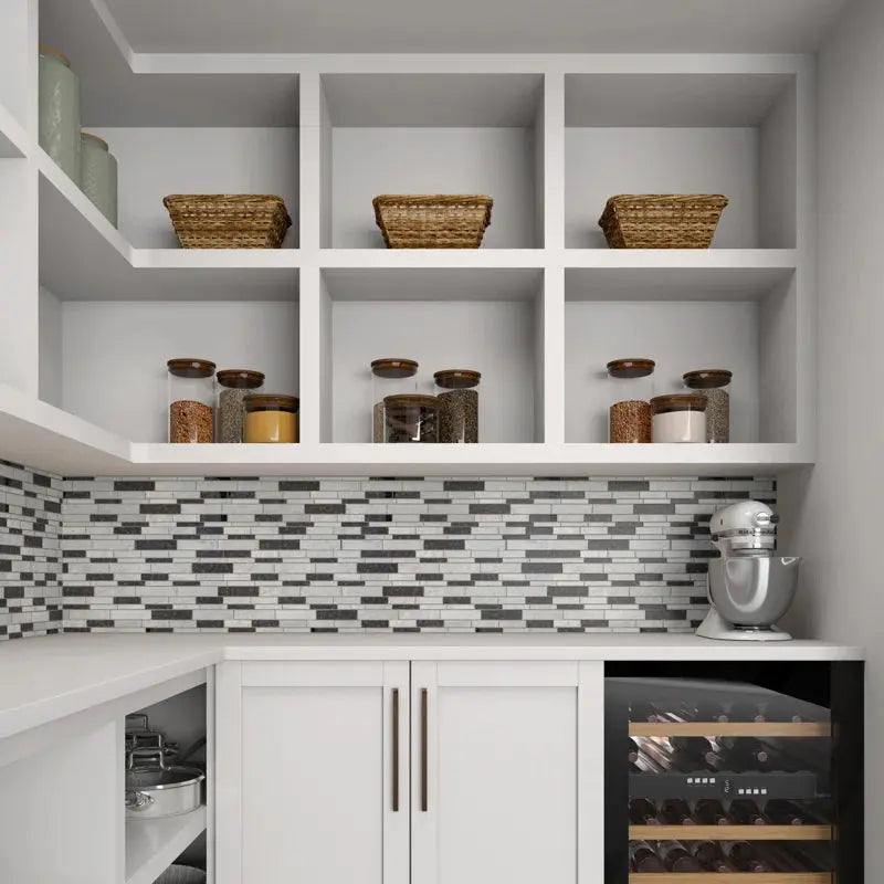 Lavaliere Carrara Natural Stone Mosaic Wall Tile