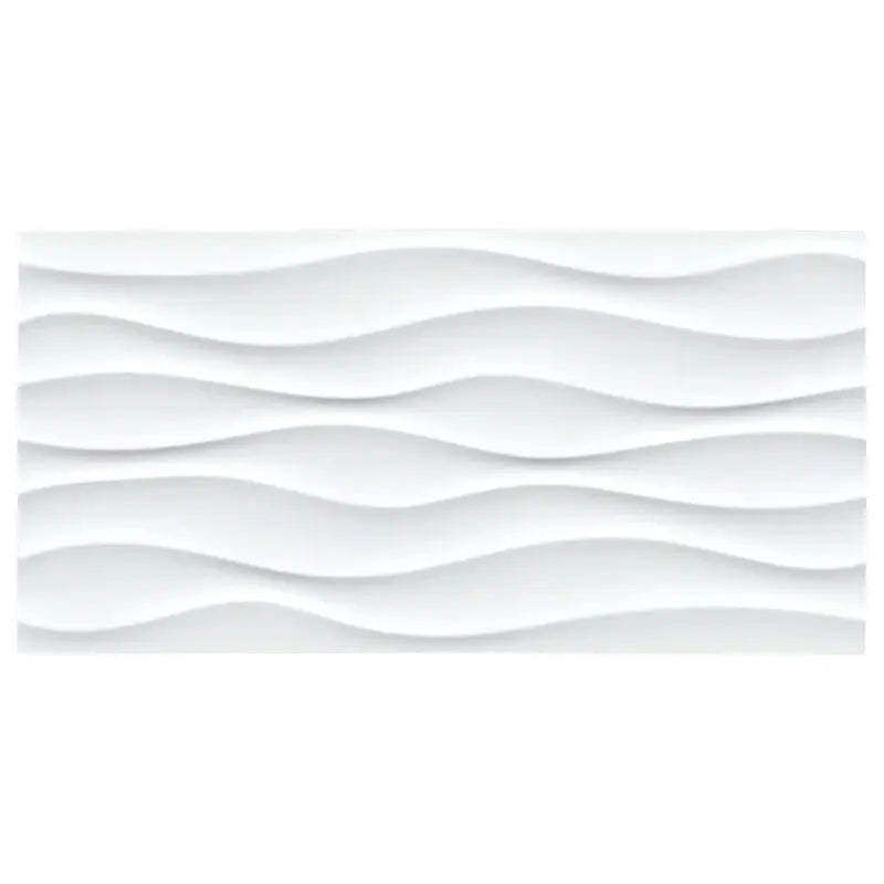 Dymo Wavy 12" X 24" Ceramic Polished Wall Tile