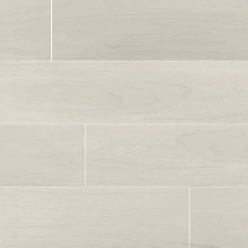 Braxton 10" X 40" Matte Porcelain Wood Look Floor and Wall Tile