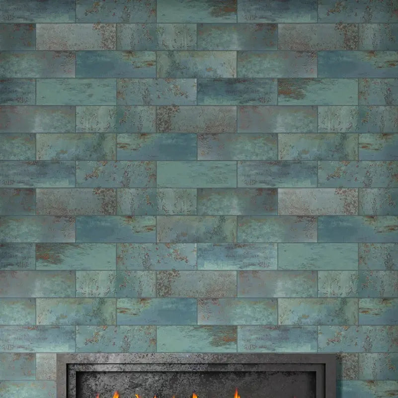 Marza 4" X 12" Glossy Ceramic Subway Wall Tile