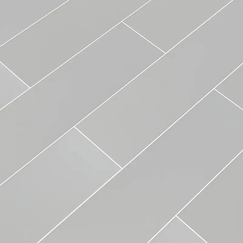 Gray Glossy 4" X 16" Ceramic Wall Tile