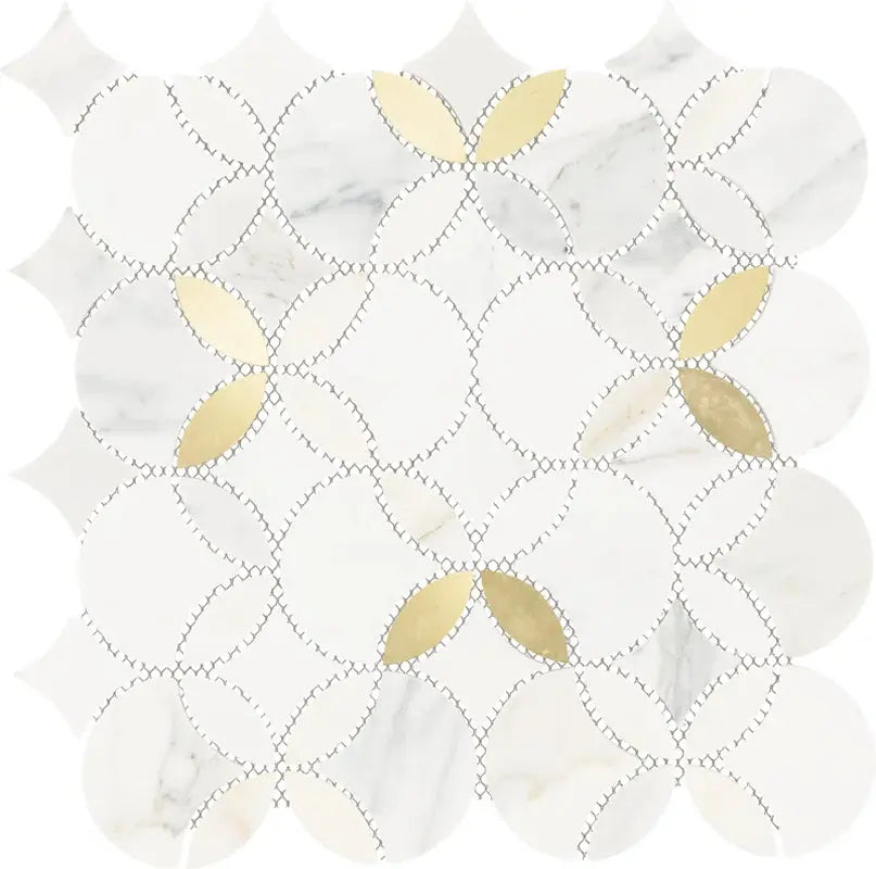 Lavaliere Calacatta Natural Stone Mosaic Wall Tile