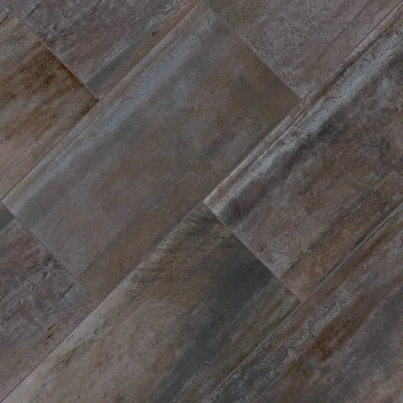 Oxide 12" X 24" Matte Metallic Look Wall & Floor Tile