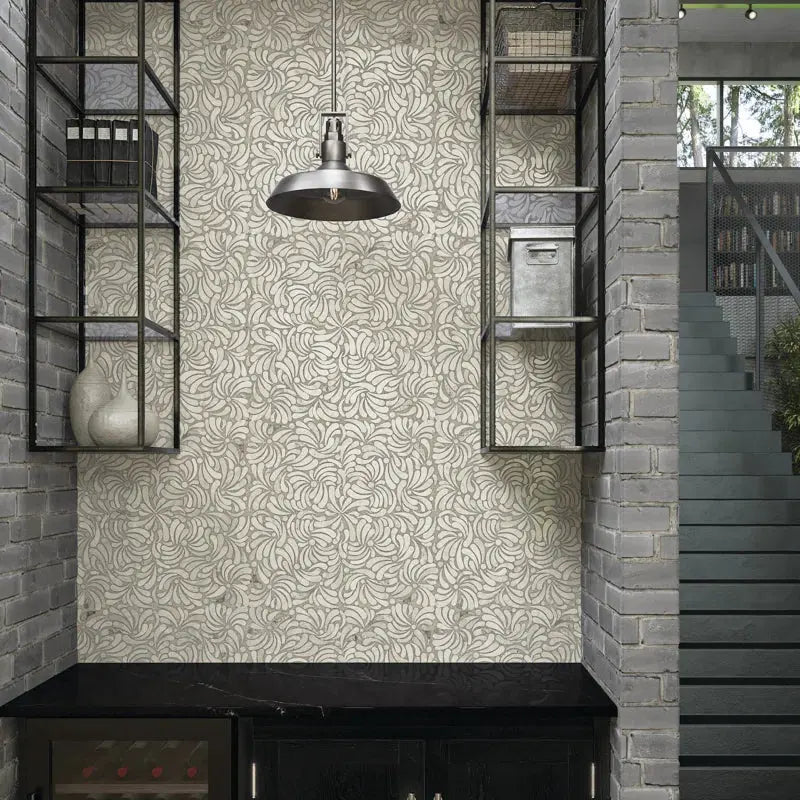 Lavaliere Natural Stone Windblown Mosaic (10 PC per Carton) (10.20 SQFT per Carton)