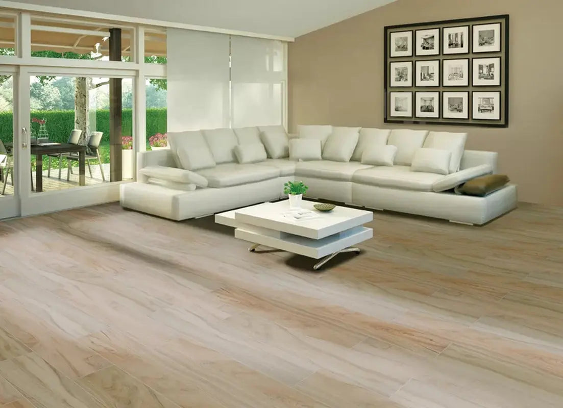 Aspenwood 9" X 48" Matte Porcelain Wood Look Floor & Wall Tile