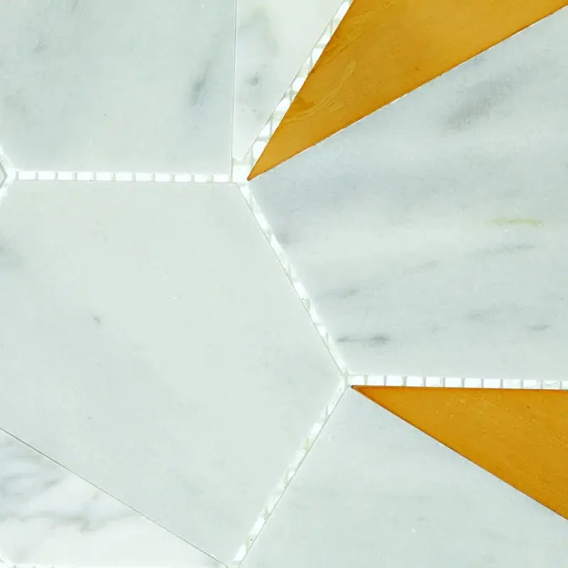 Random Sized Natural Stone Mosaic Wall Tile